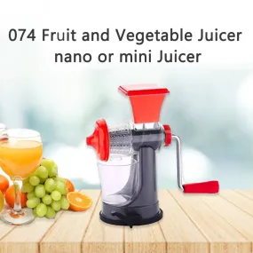 074 Fruit and Vegetable Juicer nano or mini Juicer