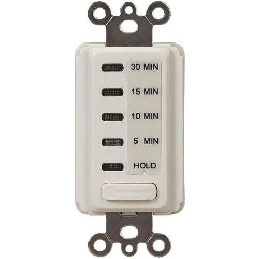 15-Amp 30-Minutes Countdown In-Wall Preset Timer Switch Light Almond