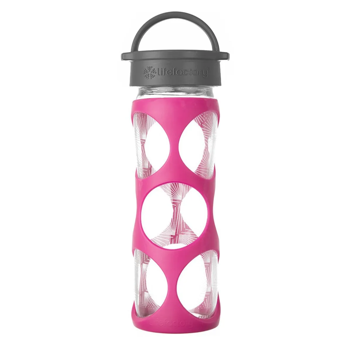 16oz Glass Bottle with Classic Cap and Silicone Sleeve