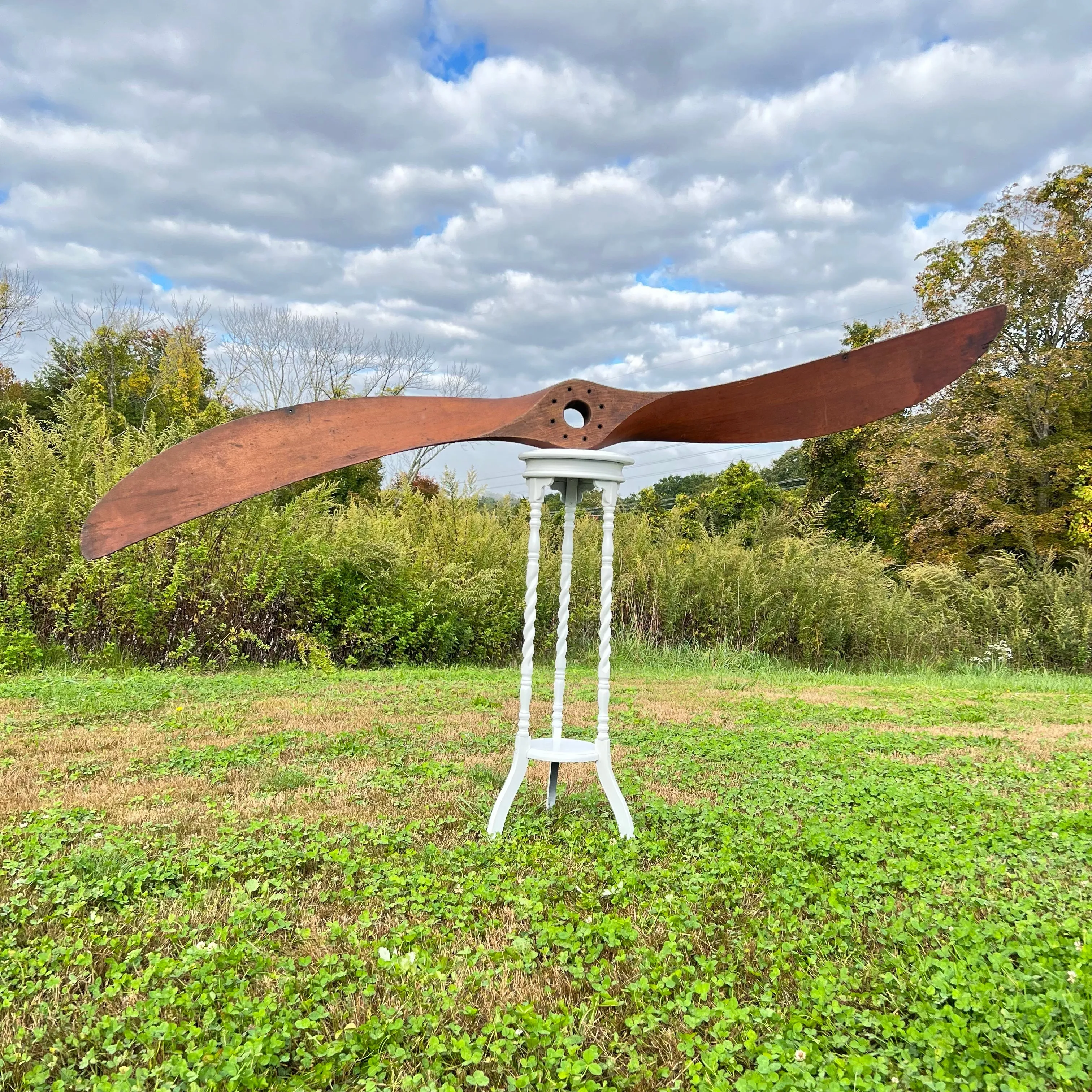 1916 Curtiss Jenny JN4C Canuck WWI Paragon Scimitar Wooden Airplane Propeller