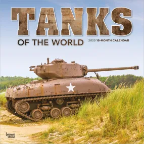 2025 Tanks of the World Wall Calendar (Online Exclusive)