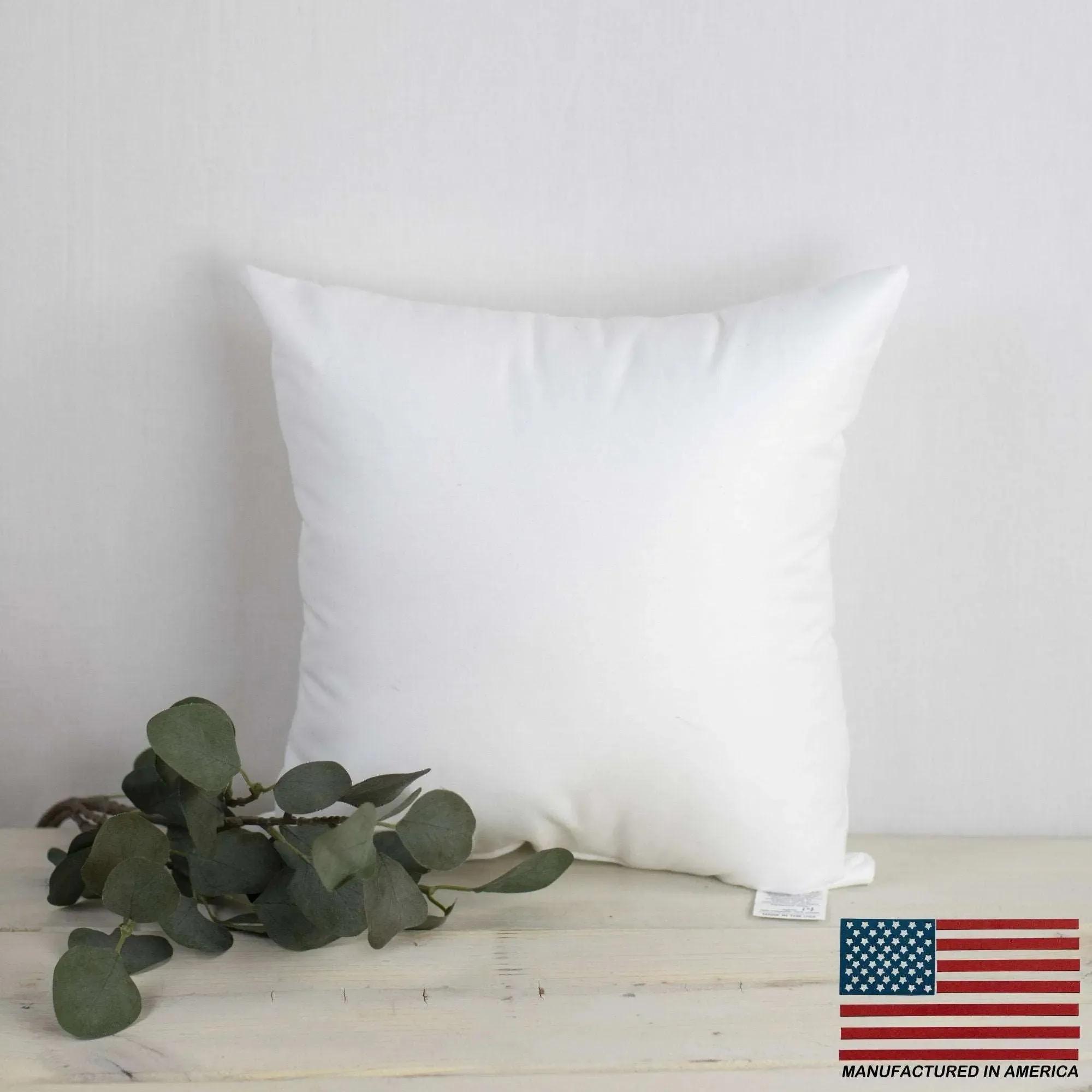 24x24 | Square Angel Hair Insert | Indoor Outdoor Down Alternative Hypoallergenic Pillow Insert | Quality Insert | Premium Insert