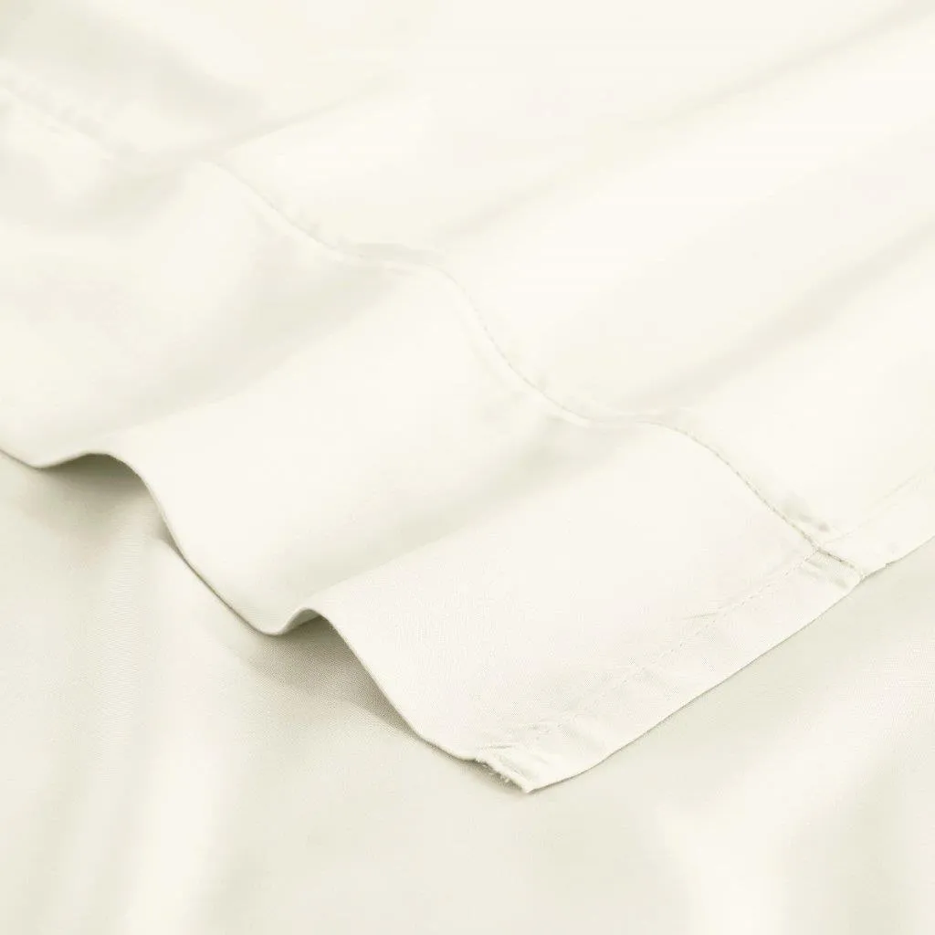 300 Thread Count Modal From Beechwood Solid Deep Pocket Bed Sheet Set