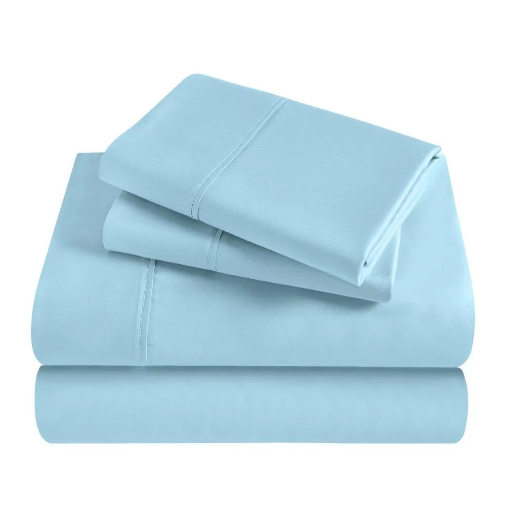 300 Thread Count Modal From Beechwood Solid Deep Pocket Bed Sheet Set