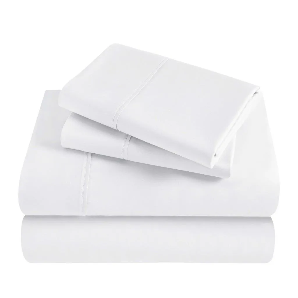 300 Thread Count Modal From Beechwood Solid Deep Pocket Bed Sheet Set