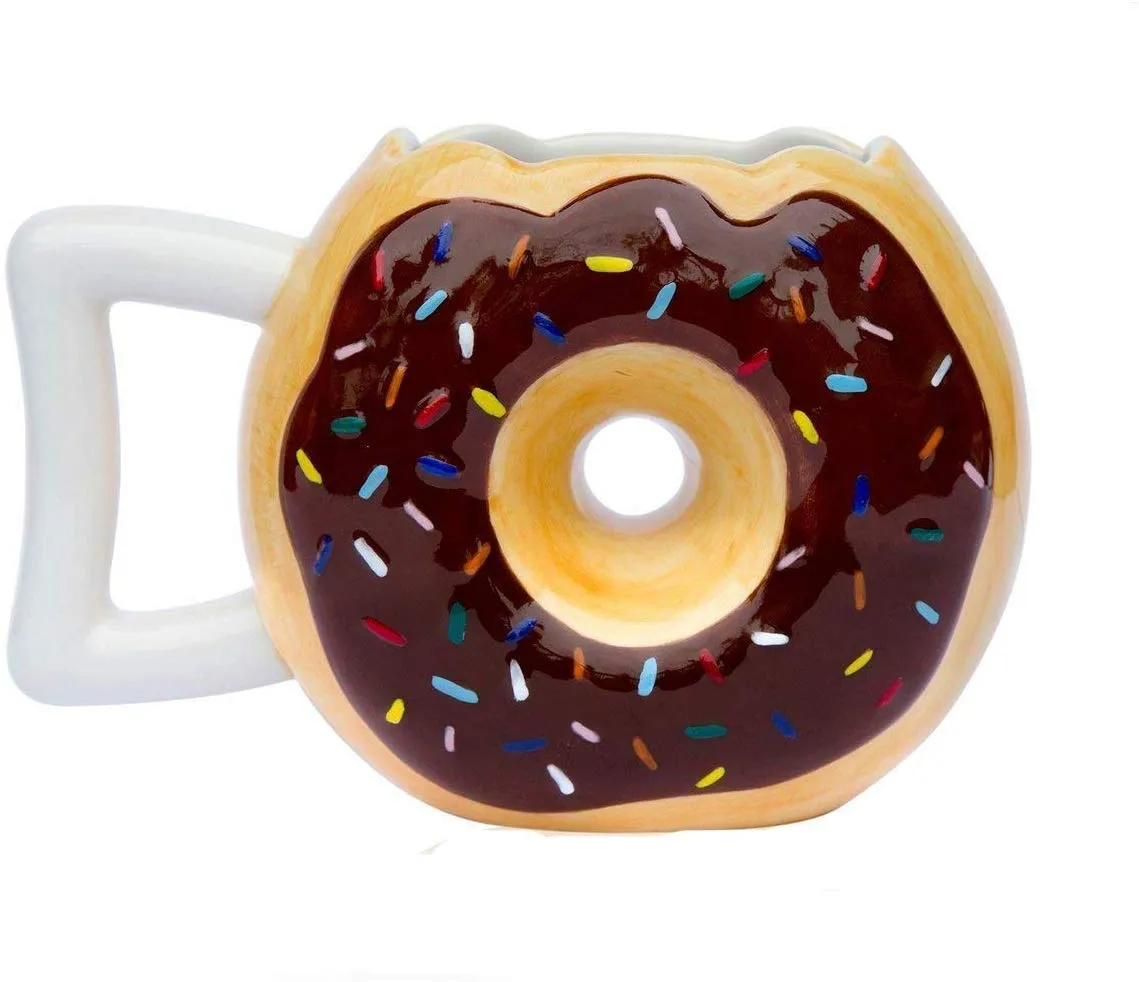 3D DOUGHNUT COFFEE & TEA MUG 300ML - PACK OF 1