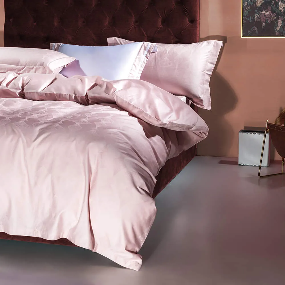 4-Pcs Fancy Macchiato Light Powder Duvet Set