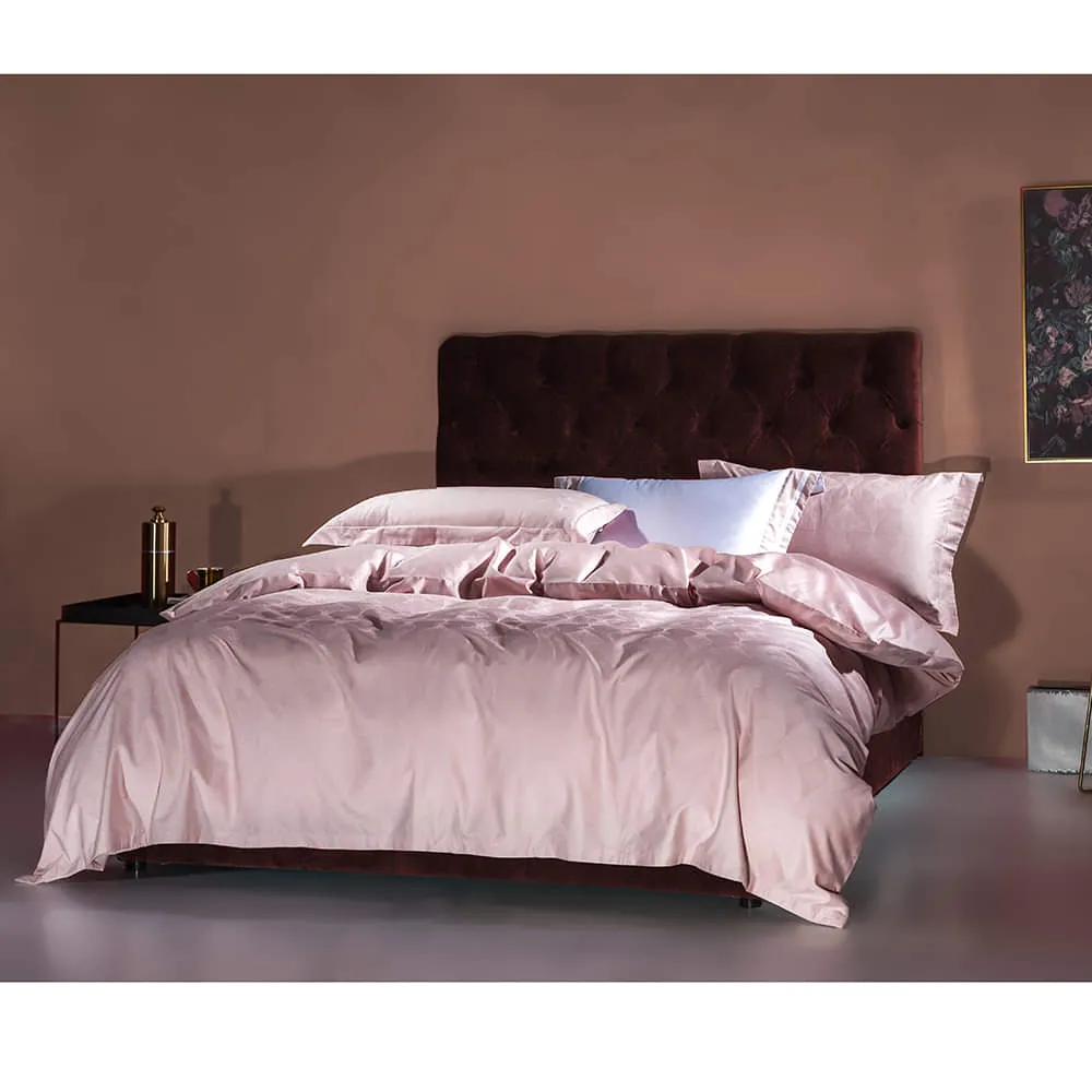 4-Pcs Fancy Macchiato Light Powder Duvet Set