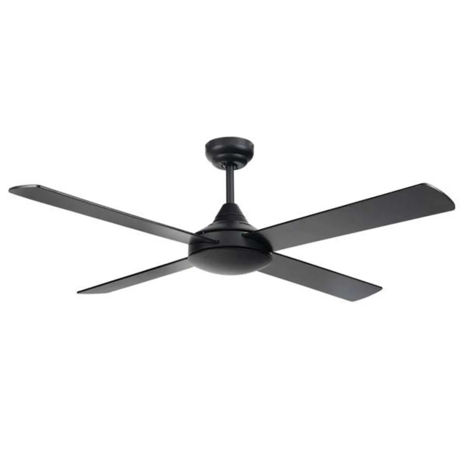 48″  Tempo Plus AC Ceiling Fan White/Brushed Chrome/Black 22270 Brilliant Lighting