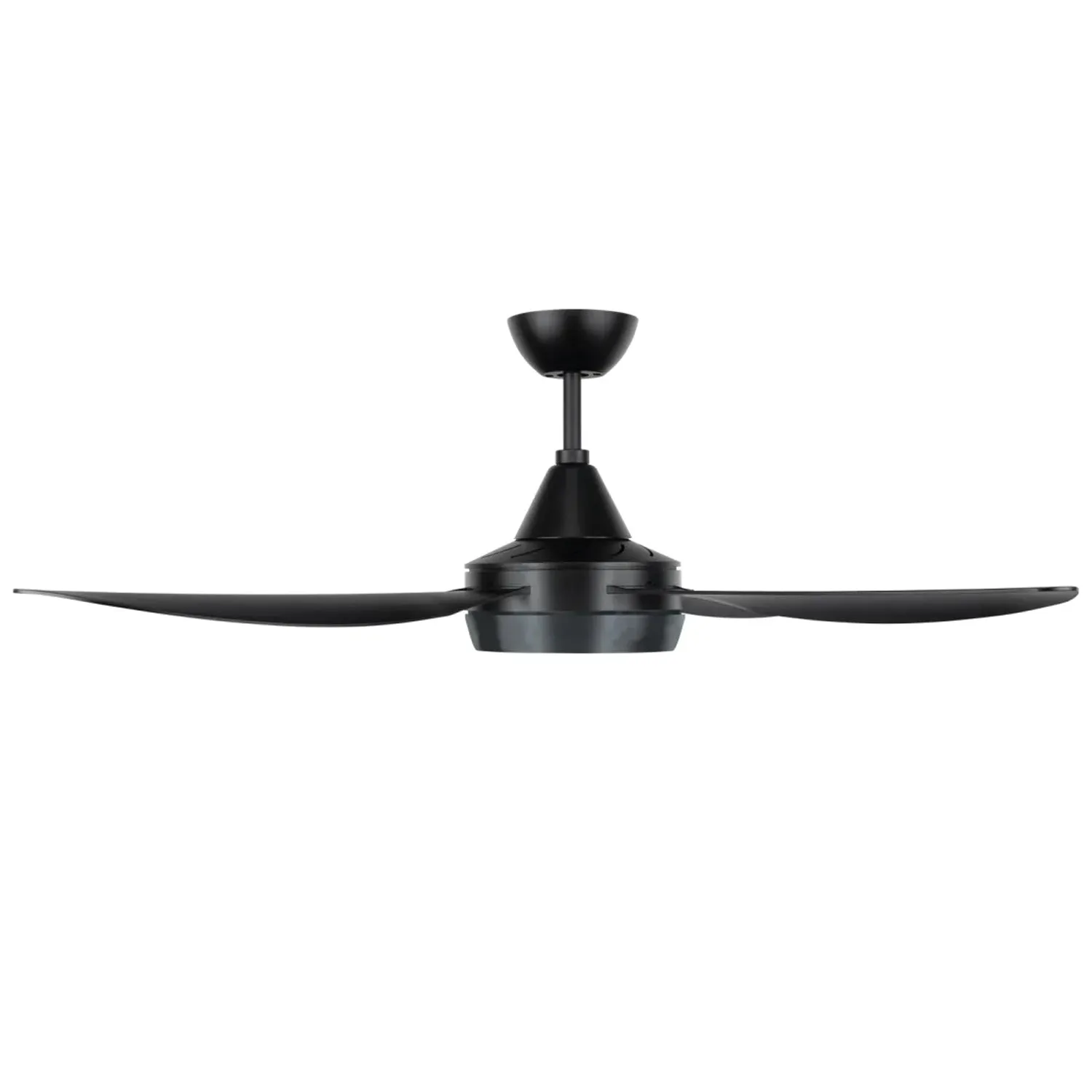 48" Vector II AC Ceiling Fan White, Black  with Light 22291 Brilliant Lighting