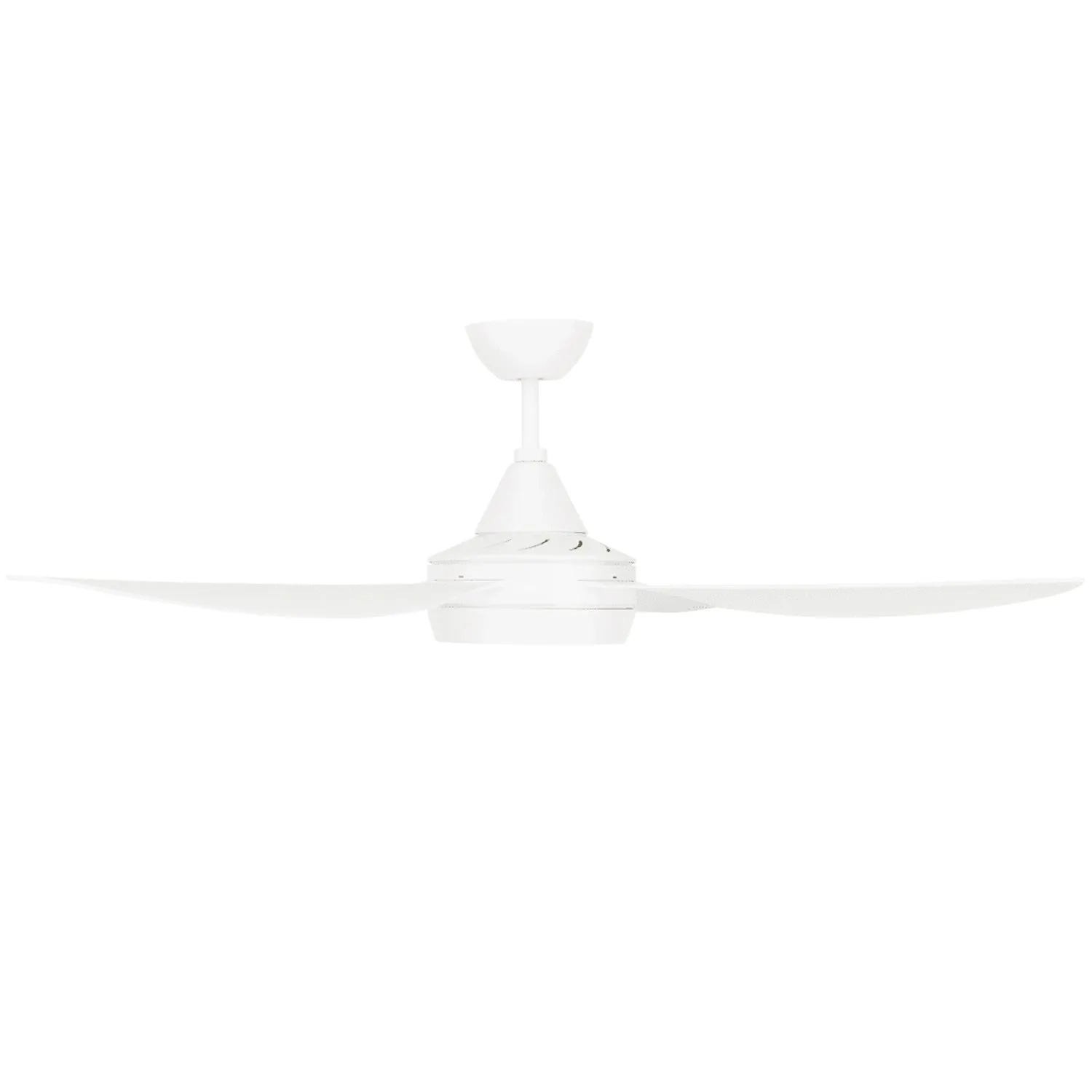 48" Vector II AC Ceiling Fan White, Black  with Light 22291 Brilliant Lighting