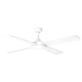 52″ (1320mm) Tempest AC Ceiling Fan Available in White, Silver or Black