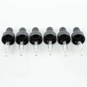 5ml Glass Dropper Attachment for Essential Oil Bottle - 6pk