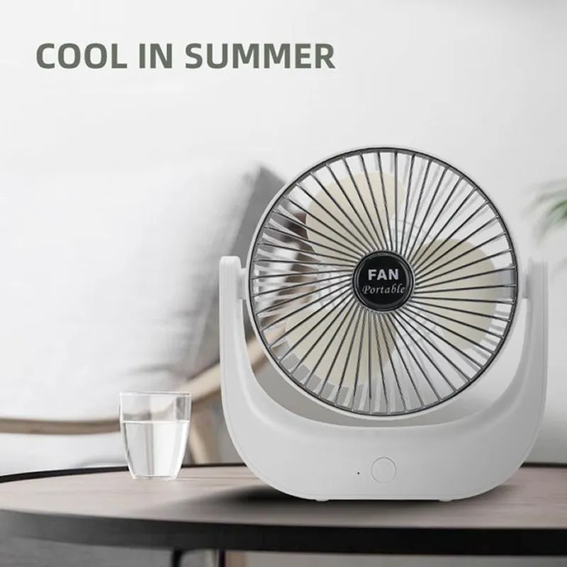 5W Usb Rechargeable Desk Fan- Pm-020