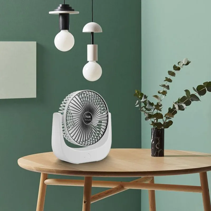 5W Usb Rechargeable Desk Fan- Pm-020