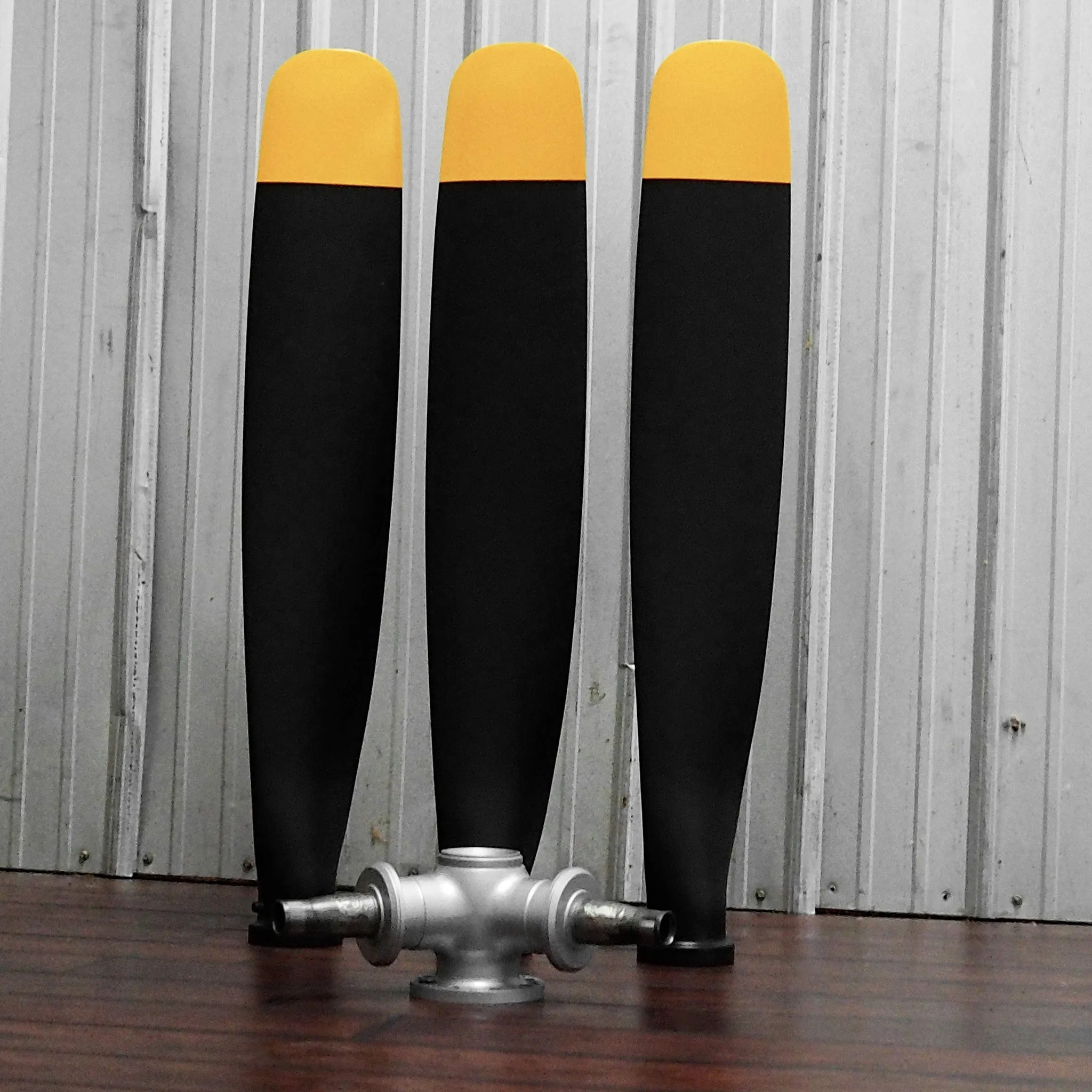 90" 3-Bladed Warbird Mini aviation art Airplane Propeller Blade Display