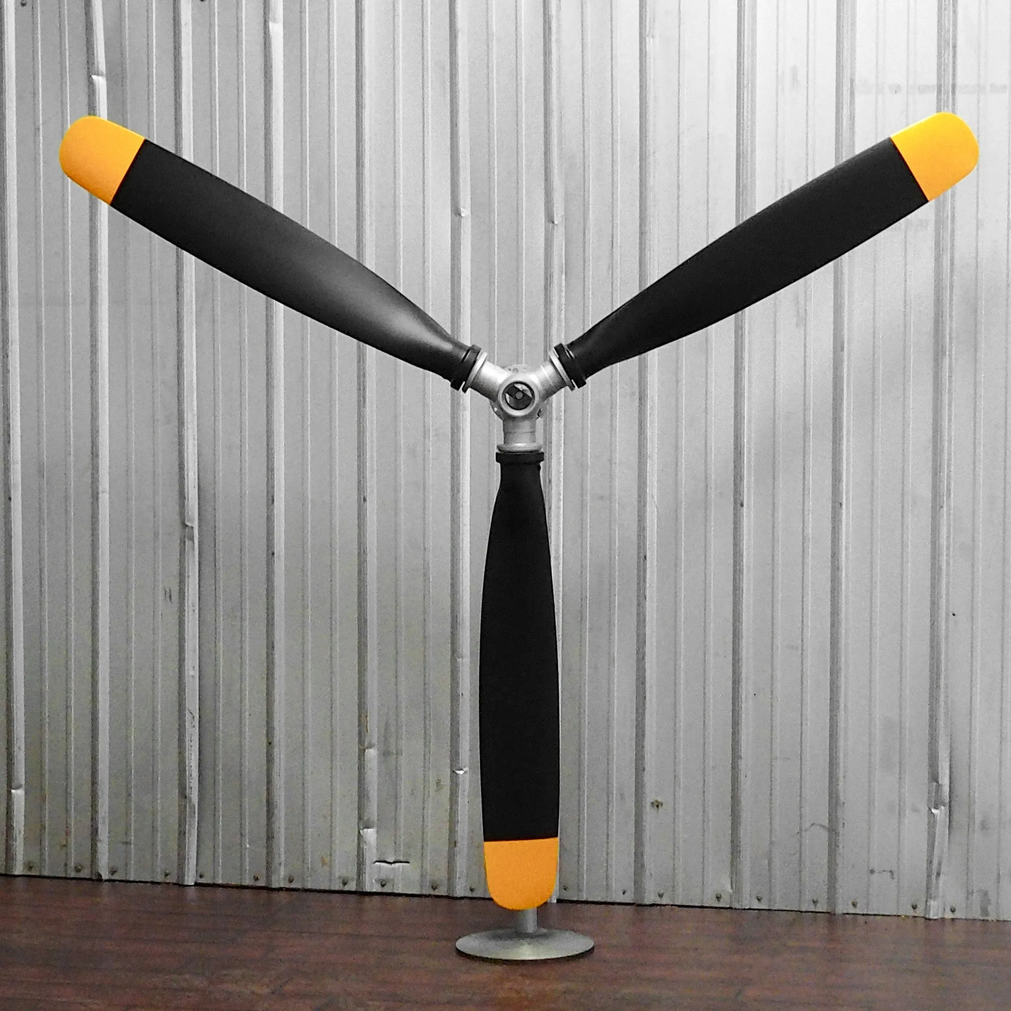 90" 3-Bladed Warbird Mini aviation art Airplane Propeller Blade Display