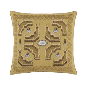 A La Francais Mordore Decorative Pillow by Yves Delorme 