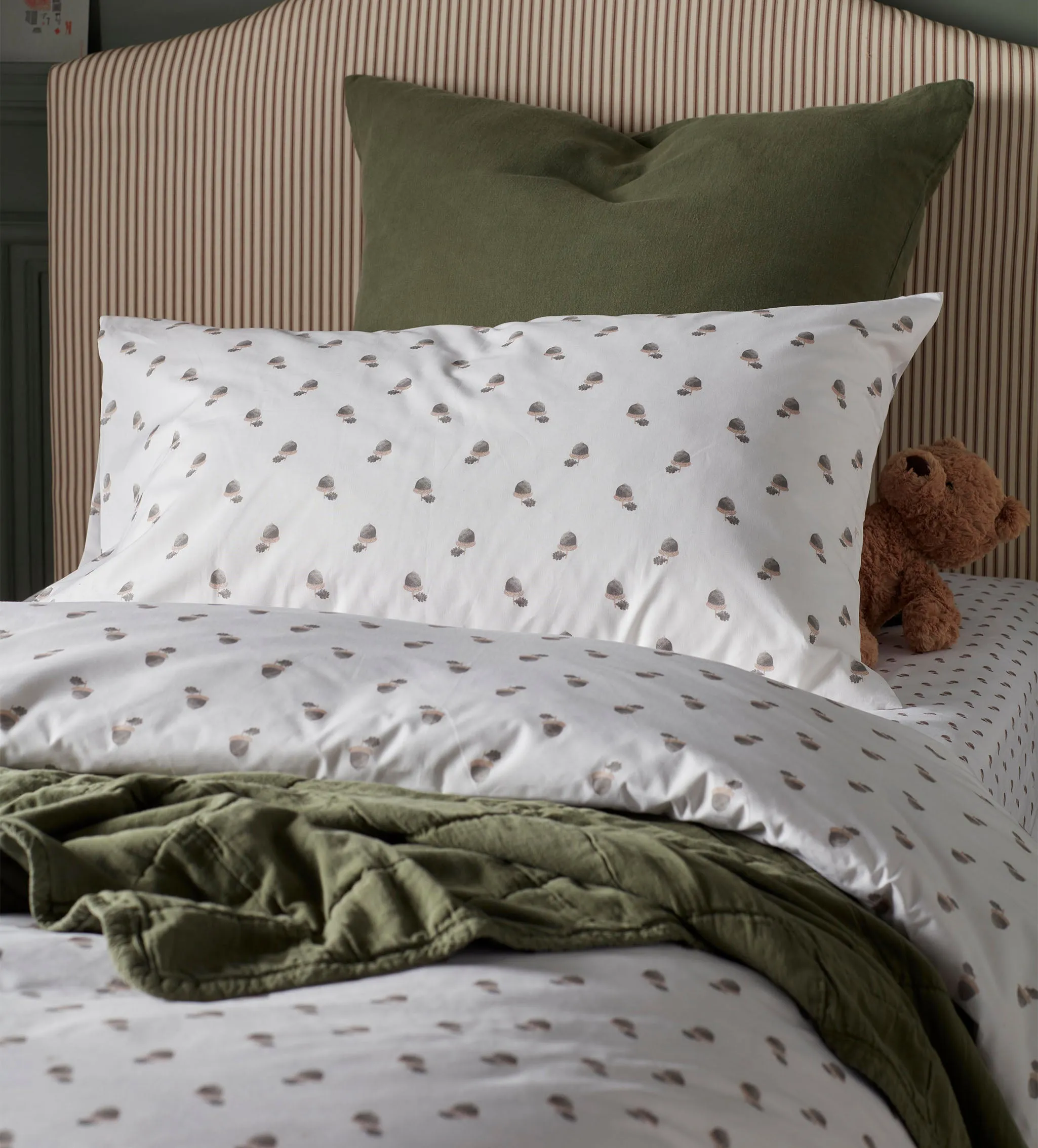 Acorn 100% Organic Cotton Duvet Cover Set