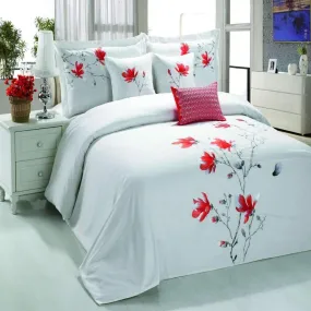 Alice 6 Piece Comforter Set - Pink