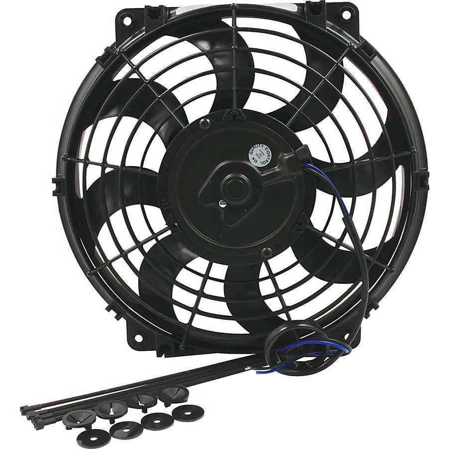 Allstar Performance Reversible Electric Fan  - 11" Curved Blade - 1160 CFM