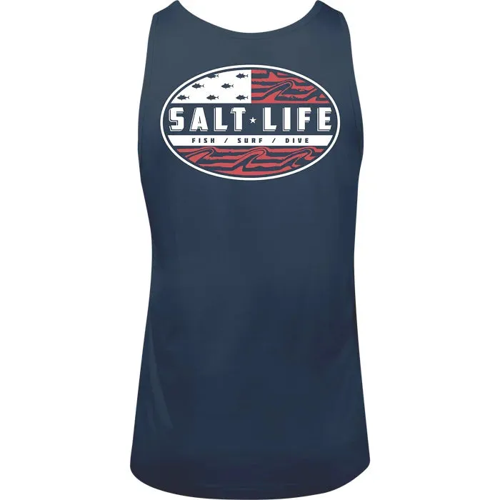 Amerifinz Tank Top- Navy