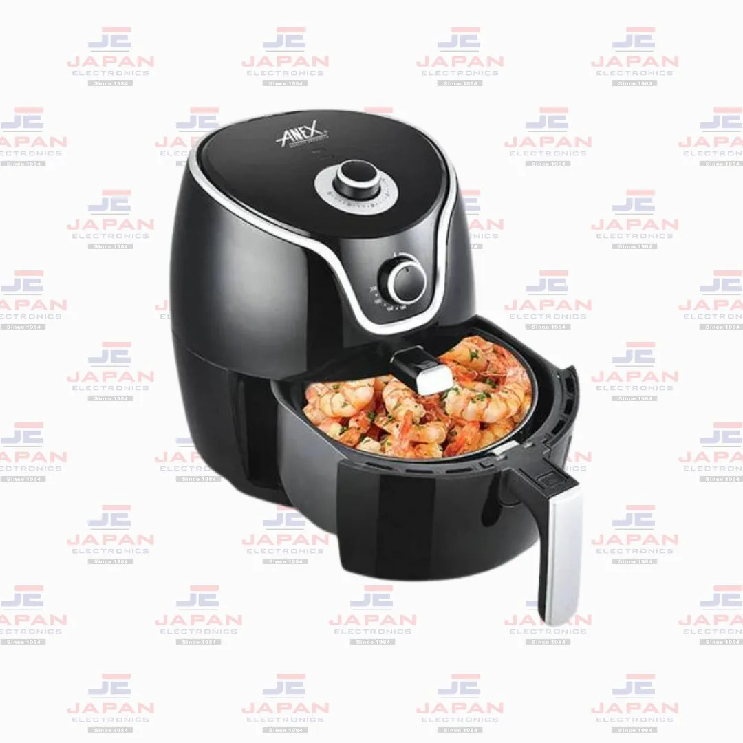 ANEX Air Fryer AG-2019 Black Over Heating Protection