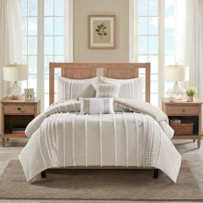 Anslee 3 Piece Cotton Yarn Dyed Comforter Set