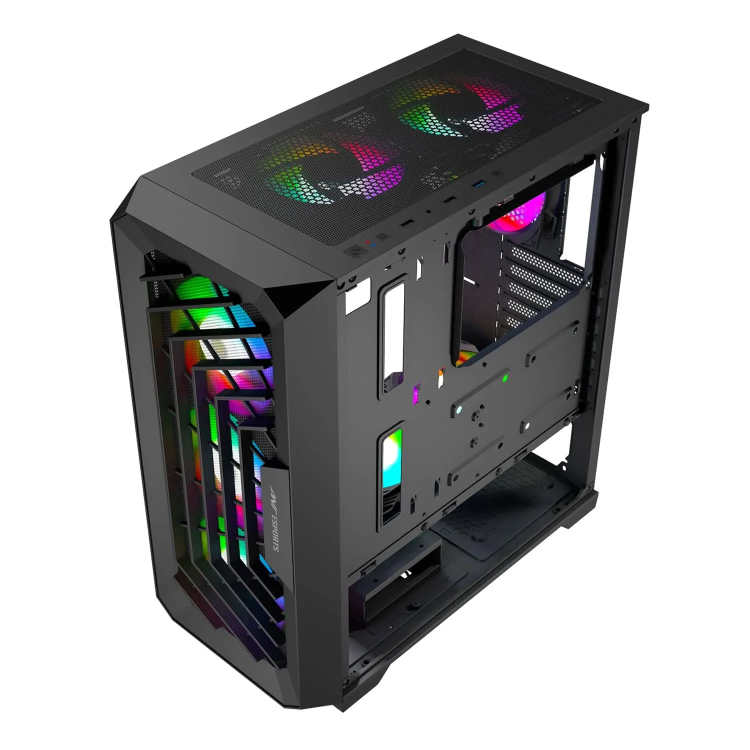 ANT ESPORTS SX5 MID-TOWER ATX CABINET BLACK