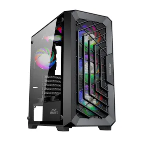 ANT ESPORTS SX5 MID-TOWER ATX CABINET BLACK