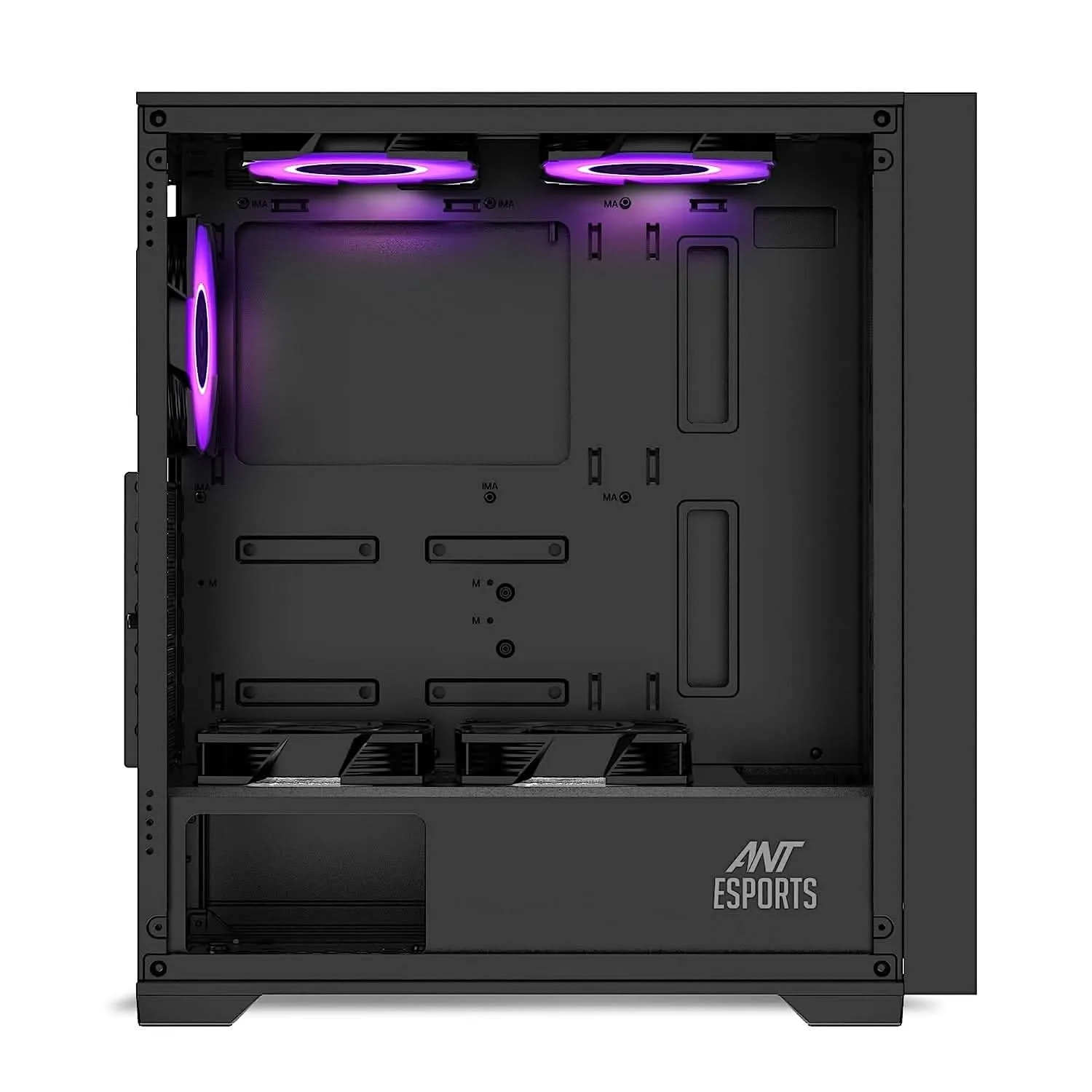 ANT ESPORTS SX7 MID-TOWER ATX CABINET BLACK