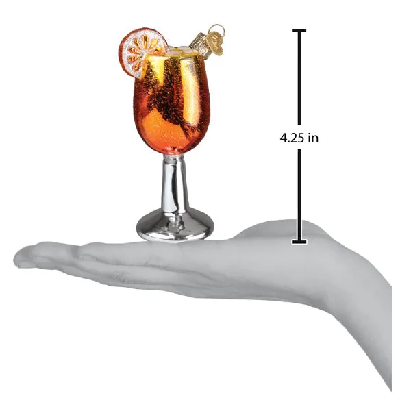 Aperol Spritz Ornament