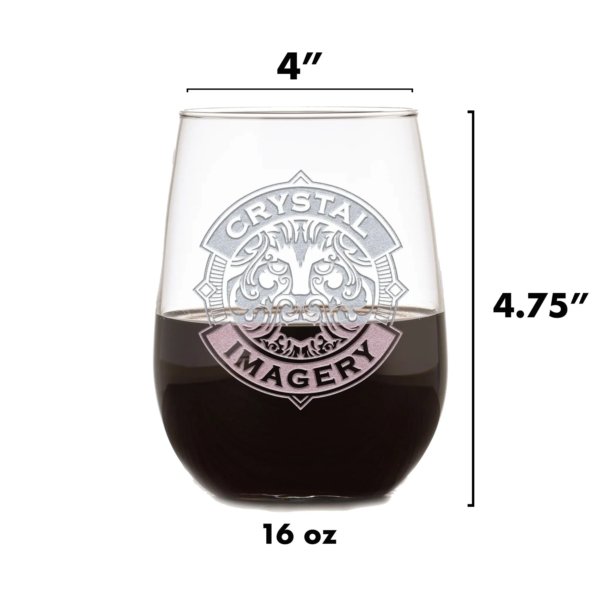 Army Wives Stemless Wine Glass