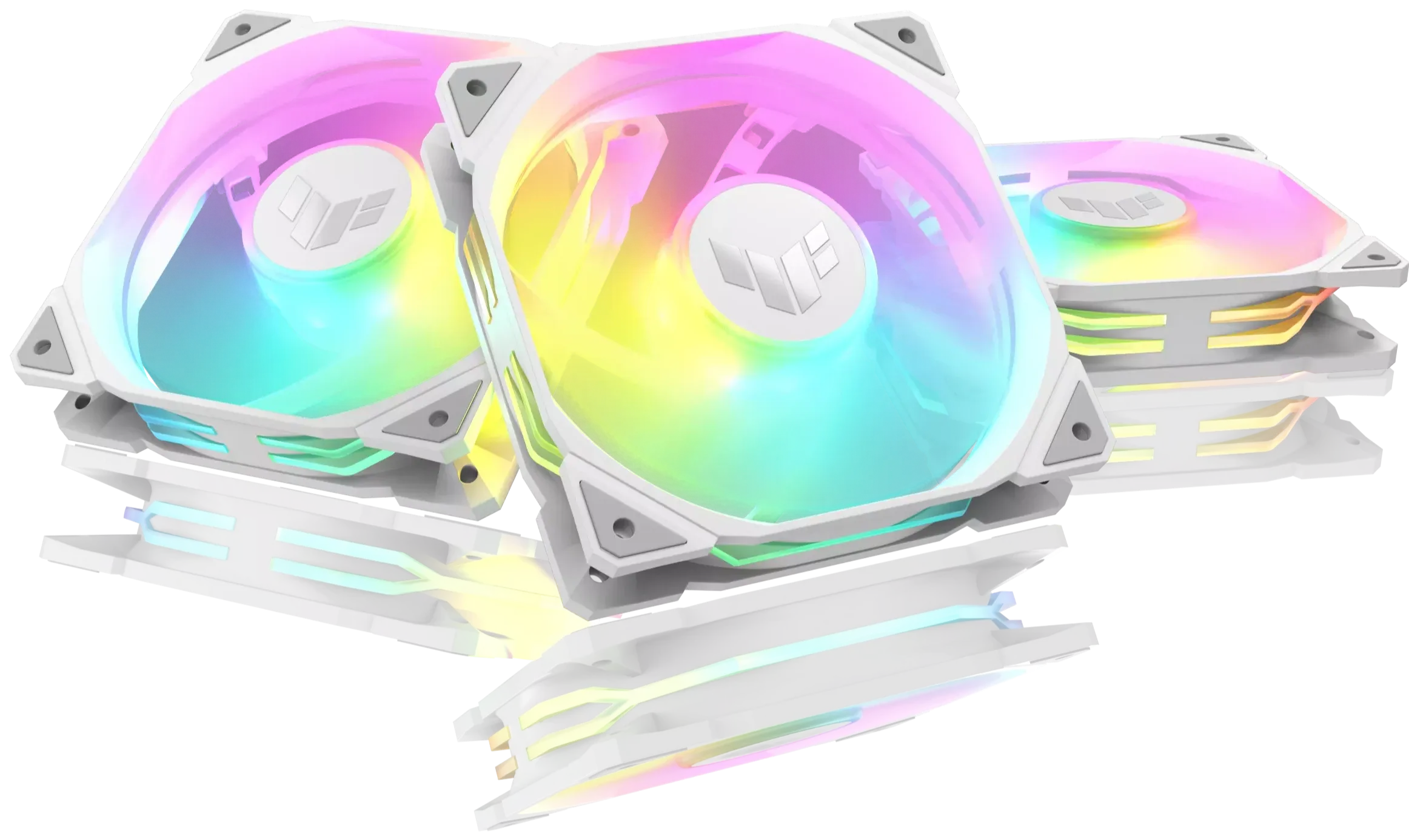 ASUS TUF Gaming TR120 Reverse WHITE 白色 ARGB 12cm Case Fan - 3xFan Kit 三風扇組合 (TH-ATTR36V)