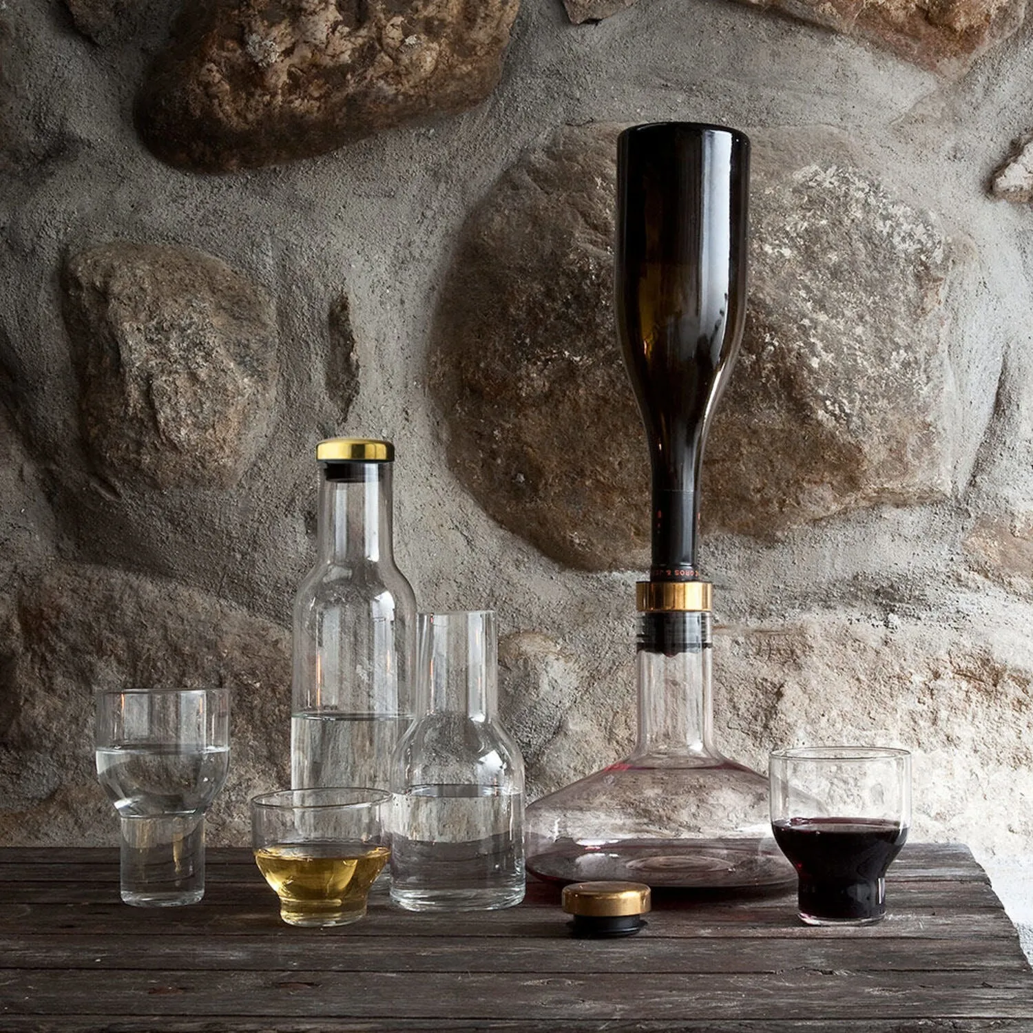 audo copenhagen (menu) | bottle carafe | brass lid 1 litre