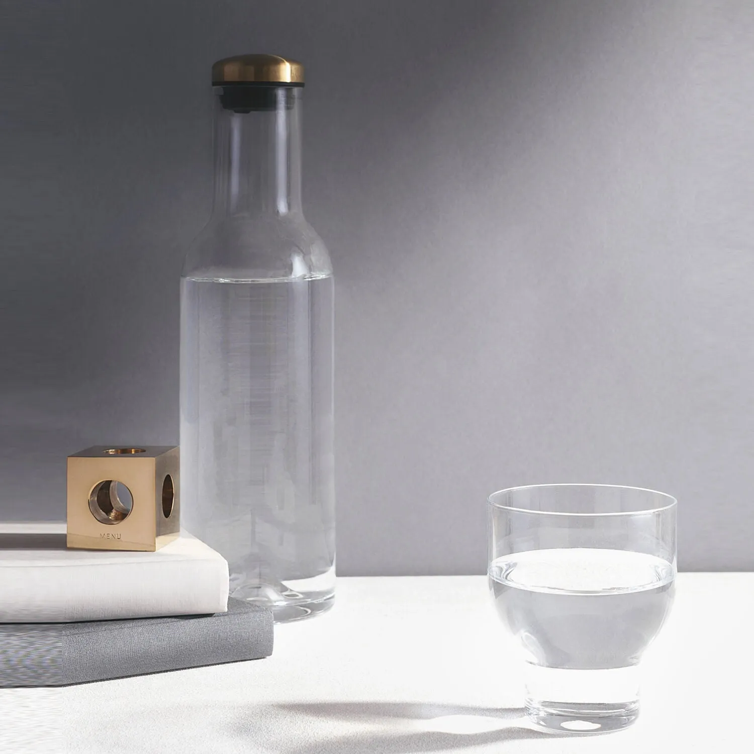 audo copenhagen (menu) | bottle carafe | brass lid 1 litre