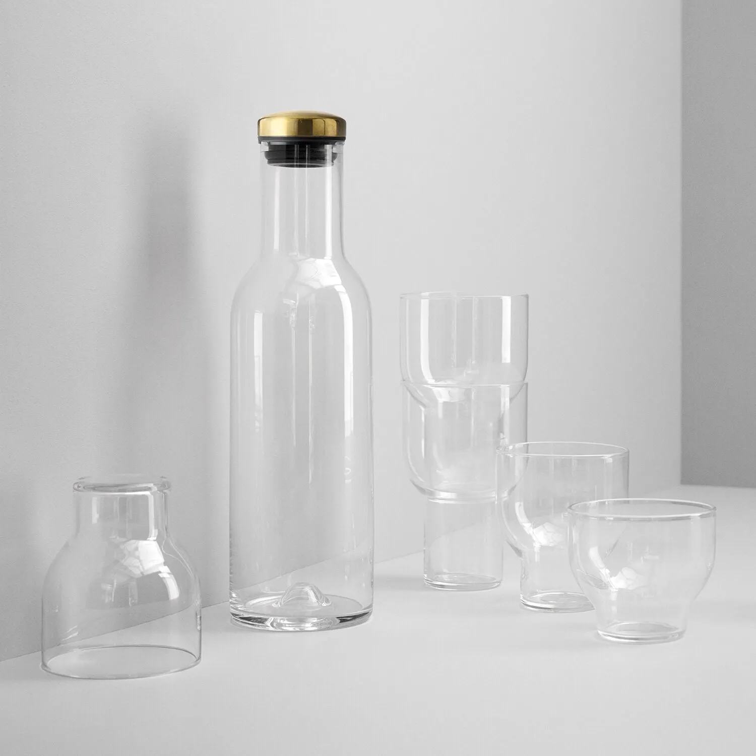 audo copenhagen (menu) | bottle carafe | brass lid 1 litre