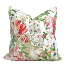 Audrey Garden Floral Pillow Cover