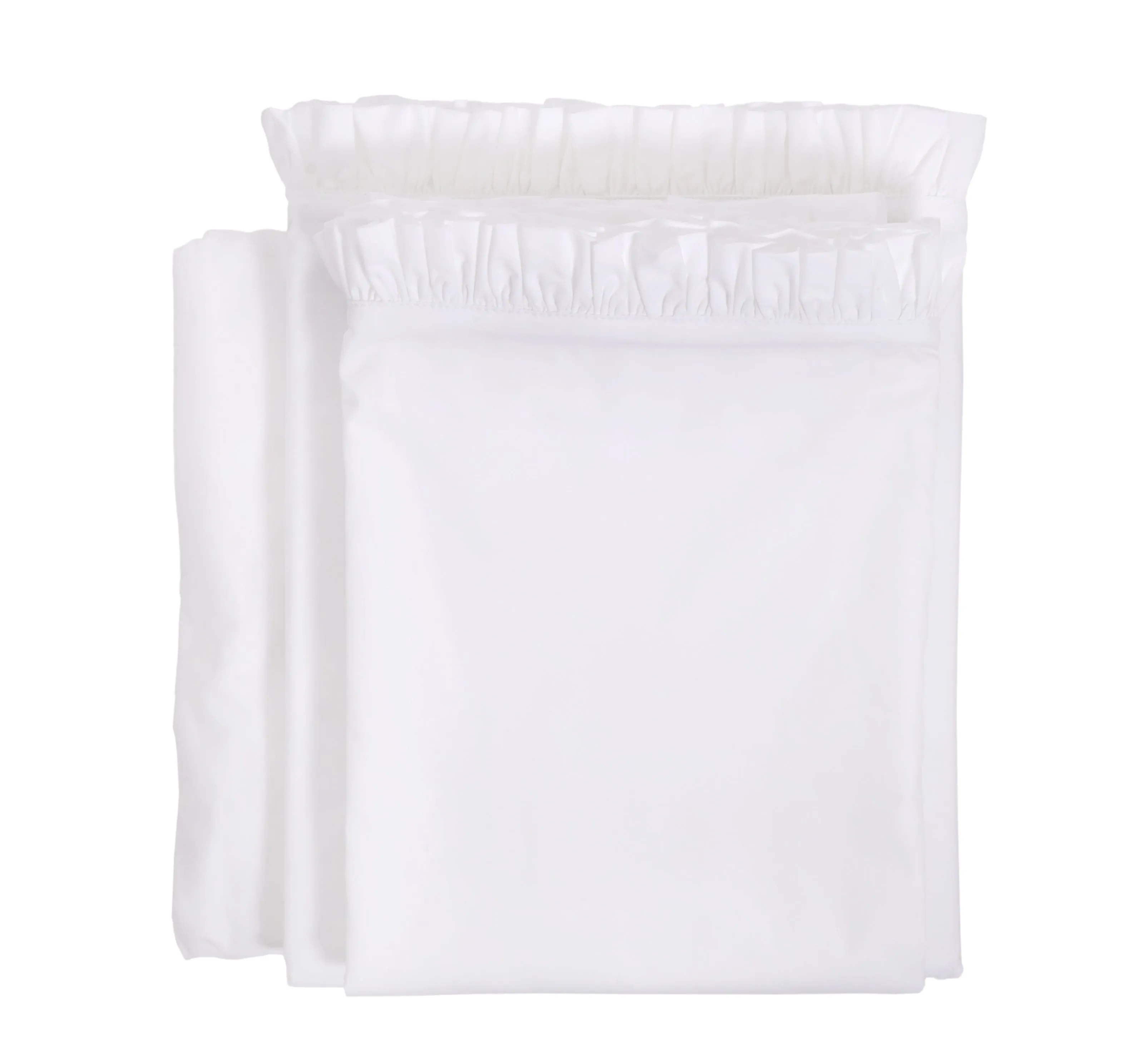 Audrey Ruffle Cotton Percale Bedding