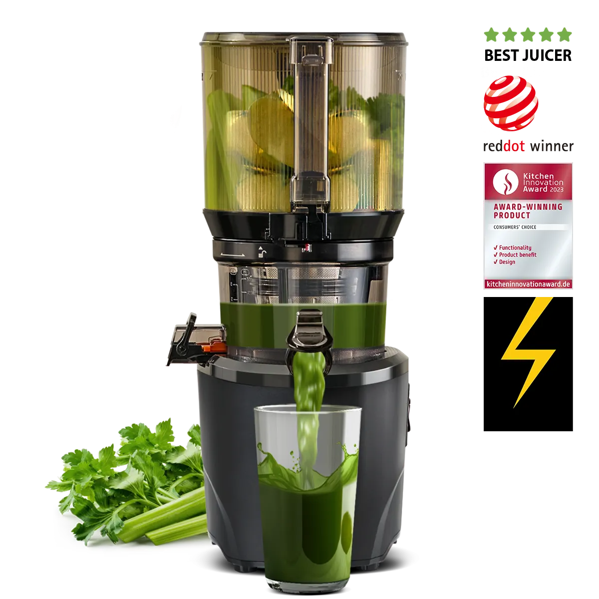 AUTO10 Hands-Free Cold Press Juicer