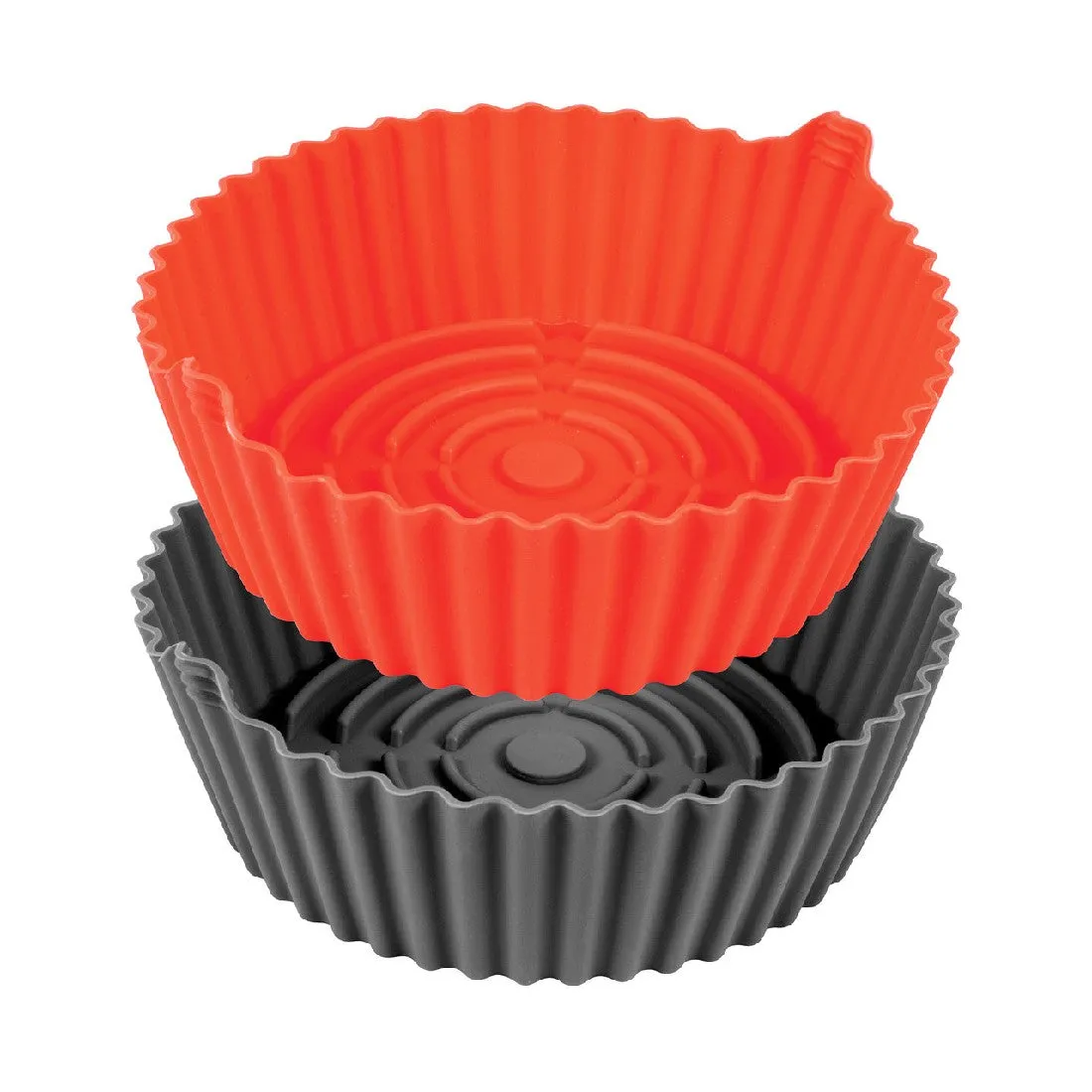 Avanti Airfryer Round Silicone Insert - Set/2 23.5 X 22 X 7.5cm