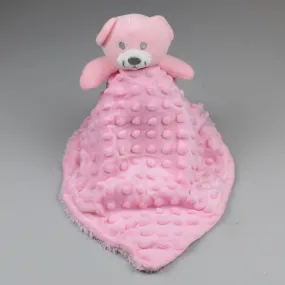 Baby Comforter -Teddy Bear Pink