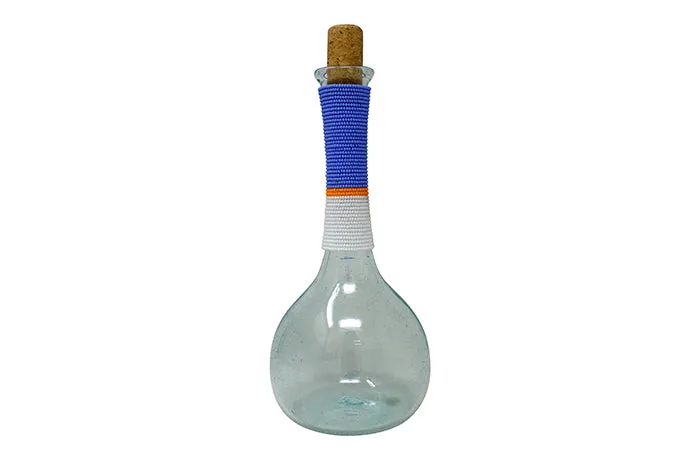 BEADED TALL OIL BOTTLE