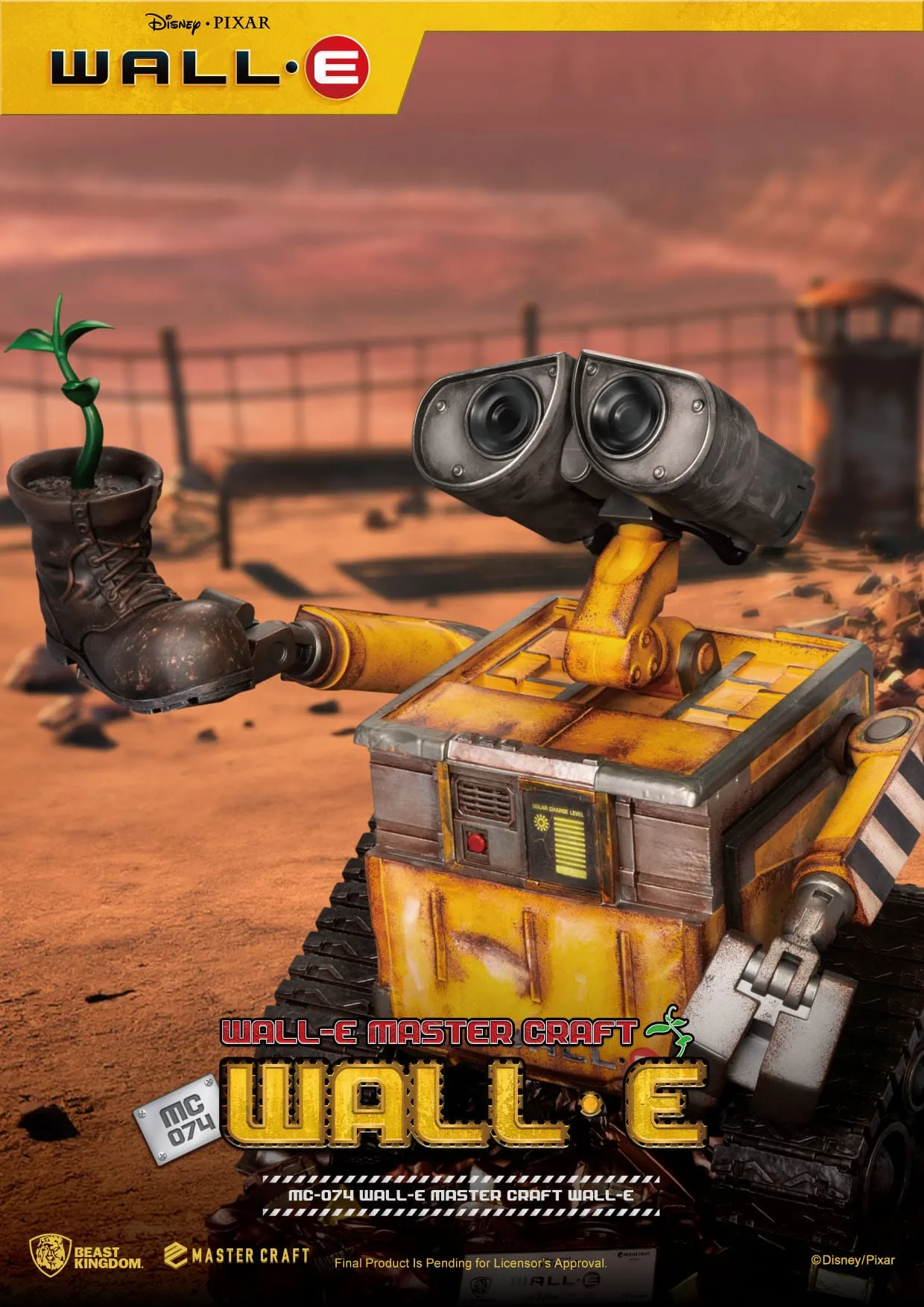 Beast Kingdom WALL-E Master Craft Statue