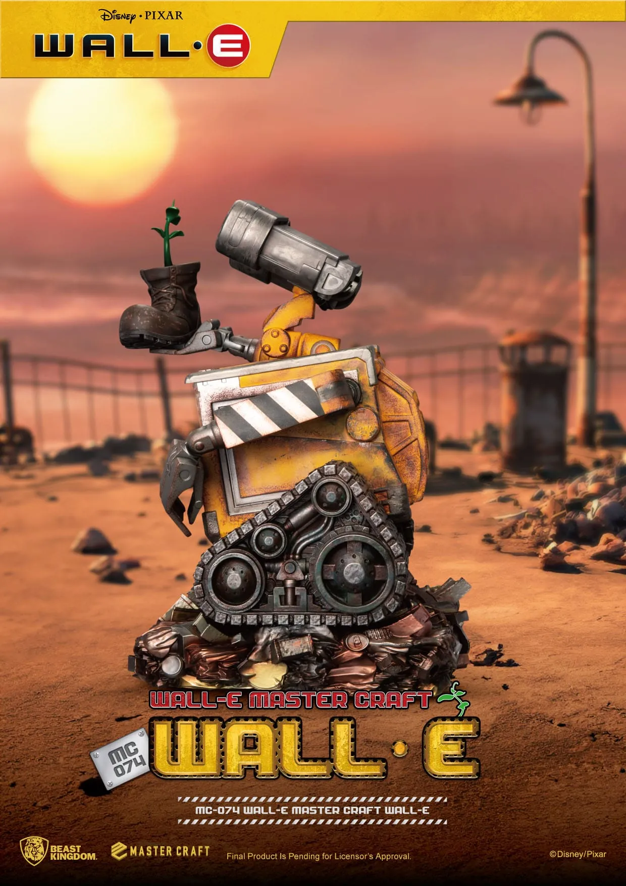 Beast Kingdom WALL-E Master Craft Statue