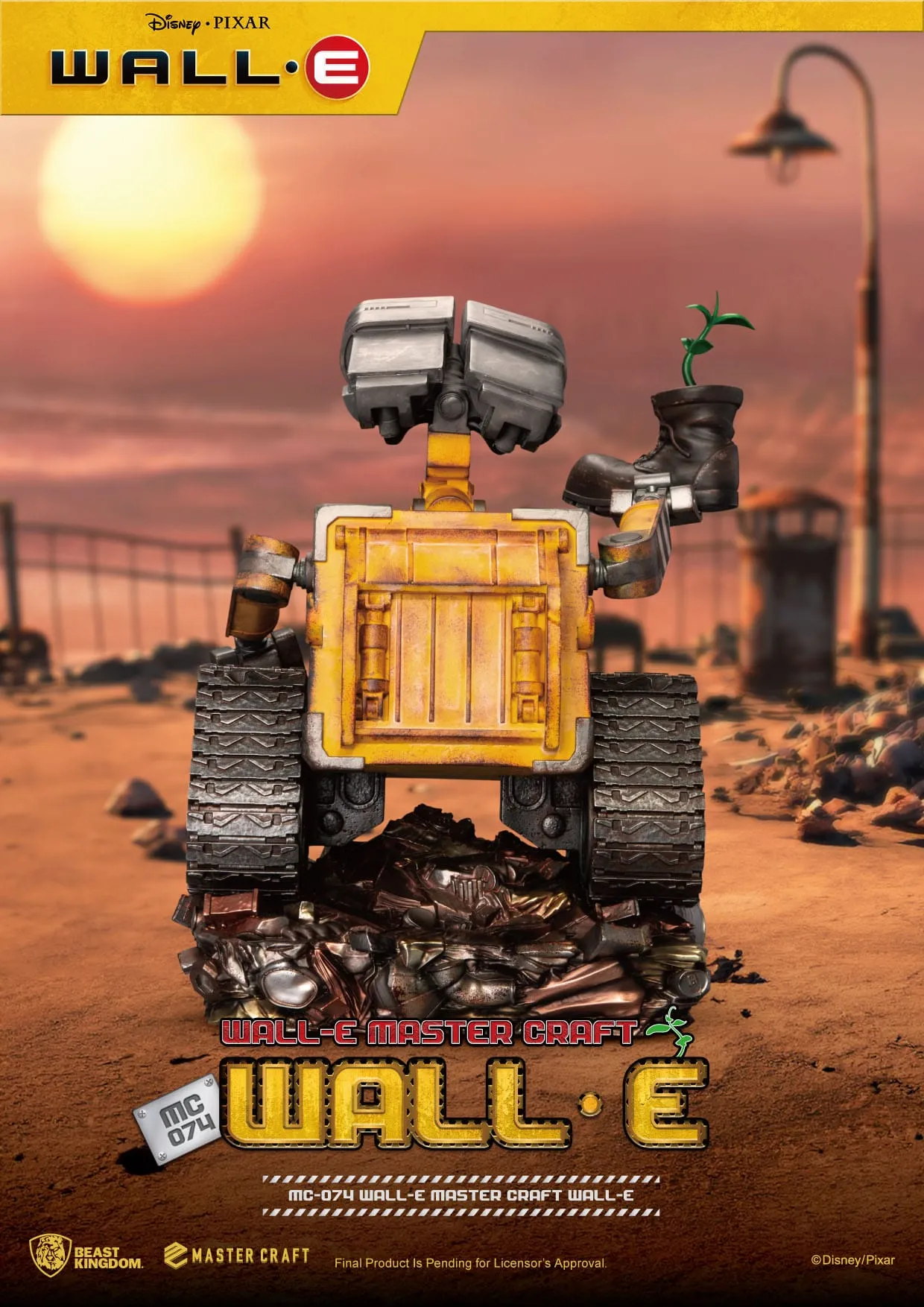 Beast Kingdom WALL-E Master Craft Statue