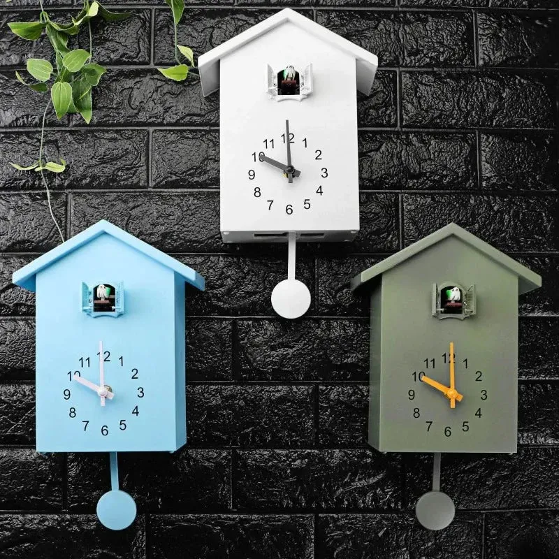 Bird Cuckoo Quartz Wall Clock – Contemporary Timer for Home & Office Décor, Perfect Gift for Any Occasion