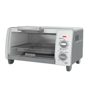 Black & Decker TO1785SG 4 Slice Toaster Oven, Gray