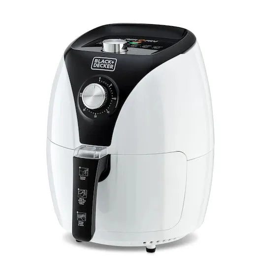 Black   Decker 3.5L/1.2Kg Air Fryer White