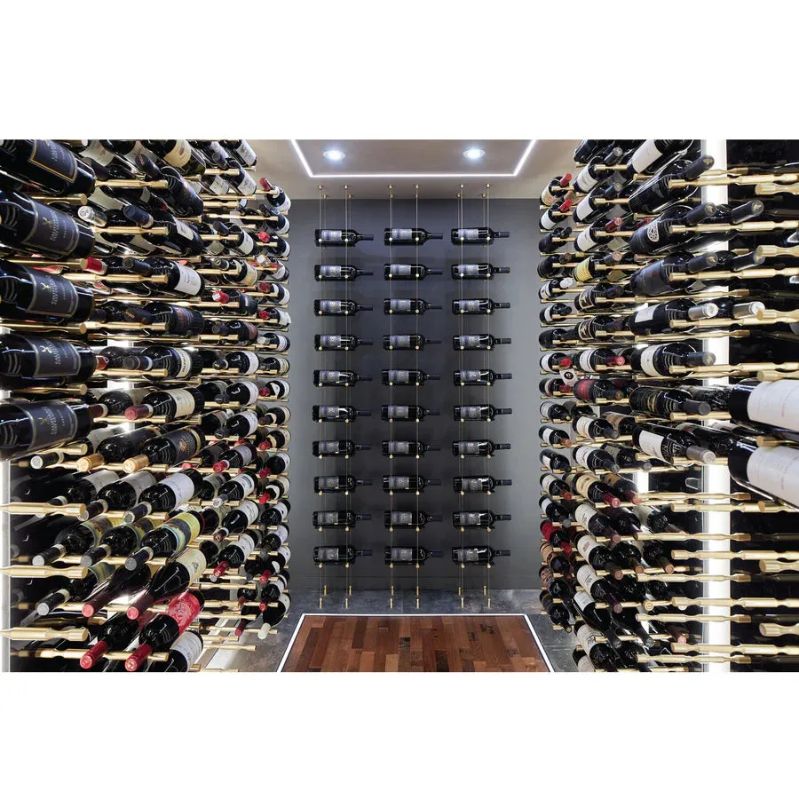 Blue Grouse 12 Bottle Float Cable Wine Racking Display Kit